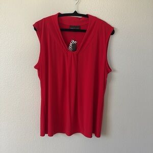NWT DANA BURCHMAN SLEEVELESS BLOUSE